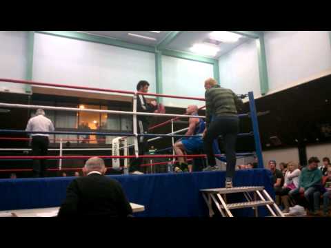 Canterbury boxing championship 2014 Quarterfinal fight / 75 kg
