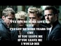 Mcfly-Nowhere left to run (music) Lyrics