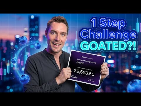 This Prop Firm Has the BEST 1-Step Challenge for Traders - Blueberry Funded Review and Strategy