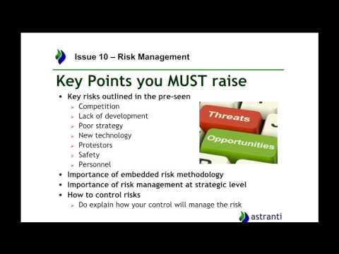 CIMA Strategic Case Study Top 10 Issues from the Pre-seen - ADF - November 2016