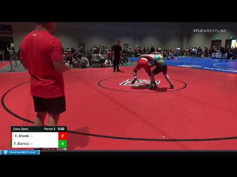 145 Lbs Cons. Semi - Foster Shank, LA Vs Frank Bianco, NC 687d