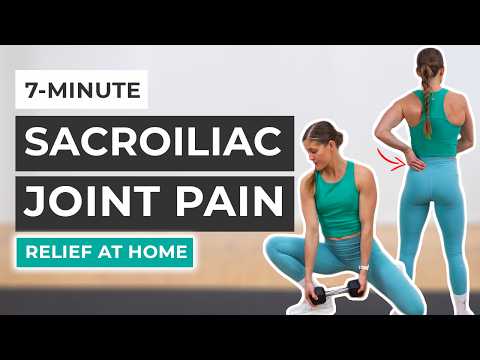 How To Get Rid of SI Joint Pain At Home (7-Minute Stretch Routine)