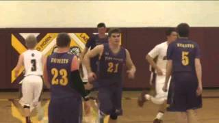 preview picture of video '#4 Pine Bluffs at Big Horn - 2A Boys Basketball 1/9/15'