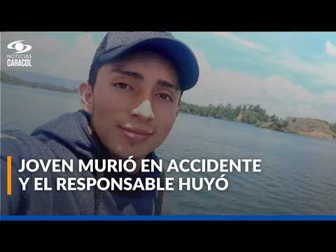 Así fue el accidente en el que murió joven en Cundinamarca: lo chocaron y el responsable huyó
