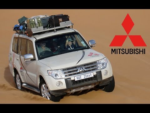 Mitsubishi Pajero Test in the Namib desert, wilderness adventure, Part-2
