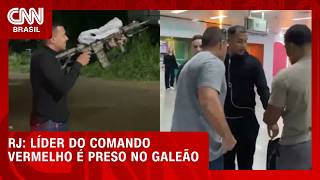 Vídeo: "Malandrex", apontado como líder do CV, é preso ao desembarcar no RJ | CNN NOVO DIA