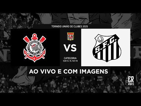 Corinthians x Santos - SUB 16 | 04/10/2025 | AO VIVO | Copa União de Clubes | Semifinal | Ouro