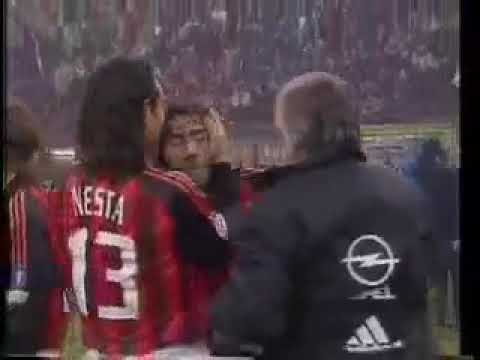 Gol "Alta Tensione" Inzaghi in Inter-Milan 0-1 12/4/2003 28ª giornata Serie A 2002-2003 (Pellegatti)