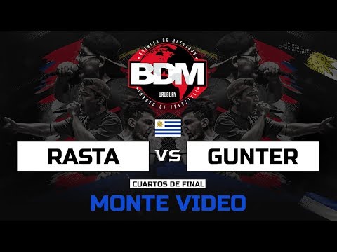Gunter vs Rasta | Cuartos de final | Clasificatorias Montevideo | BDM Uruguay.