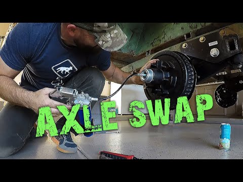 M101 Trailer Build E3 - Timbren Axle Install