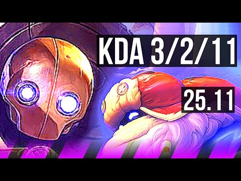 BLITZCRANK & Varus vs BARD & Corki (SUP) | 3/2/11 | KR Challenger | 25.11