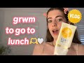 Grwm To Go To Lunch 🫶 Lunch Goingout Girlaudience Makeup Grwmmakeup