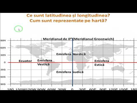Ce sunt latitudinea și longitudinea? Cum sunt reprezentate acestea pe hartă - RED geografie