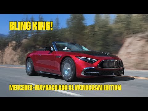 Der Mercedes-Maybach 680 SL Monogram Edition 2026 ist der King of Bling!