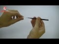 Video - Pinça Antiestática ESD com Revestimento Epóxi 140x6mm - ESD11
