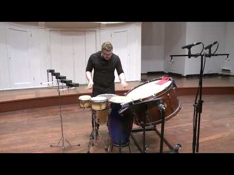 I. Xenakis - "Rebonds b" performed by Bartek Miler