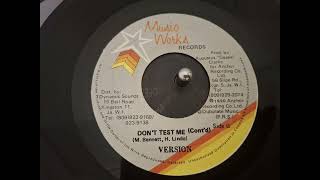 Shabba Ranks & Deborahe - Don't Test Me + Version 7'