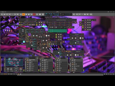 Generative Ambient for Relaxation - Bitwig Lullaby