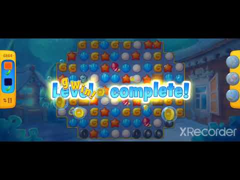 【Fishdom】(高速)スーパーハードレベル　#6864 　super hard level