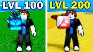 Noob To Max But Every 100 Levels I Have To Roll A Fruit