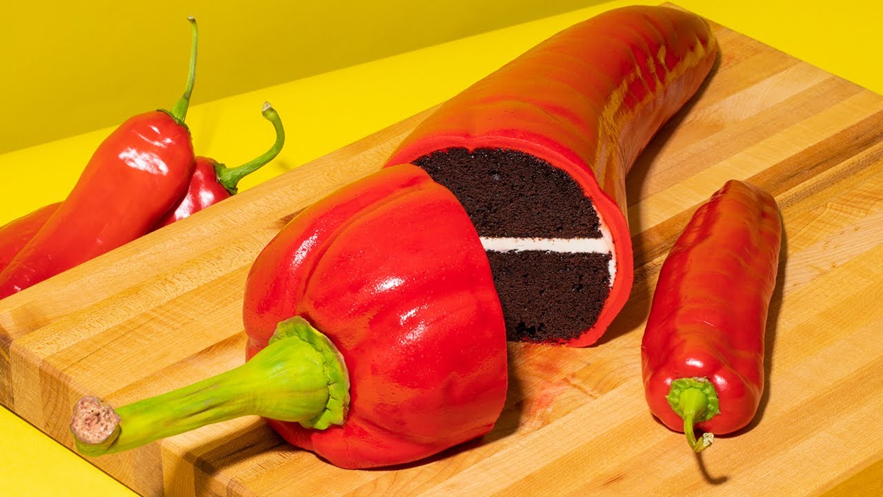 This Hot Pepper is a CAKE! How To Cake It with Yolanda Gampp