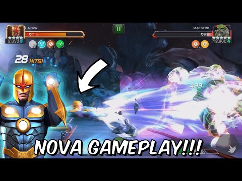 Nova Rank Up & First Impressions Gameplay! - MEDIUM SLAPS - Marvel Contest of Champions