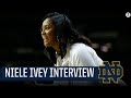 ND Women’s Coach Niele Ivey talks coaching at her alma mater and MORE | Presented by Under Armour