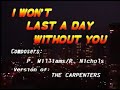 AVSEQ14 Won T Last A Day Without You