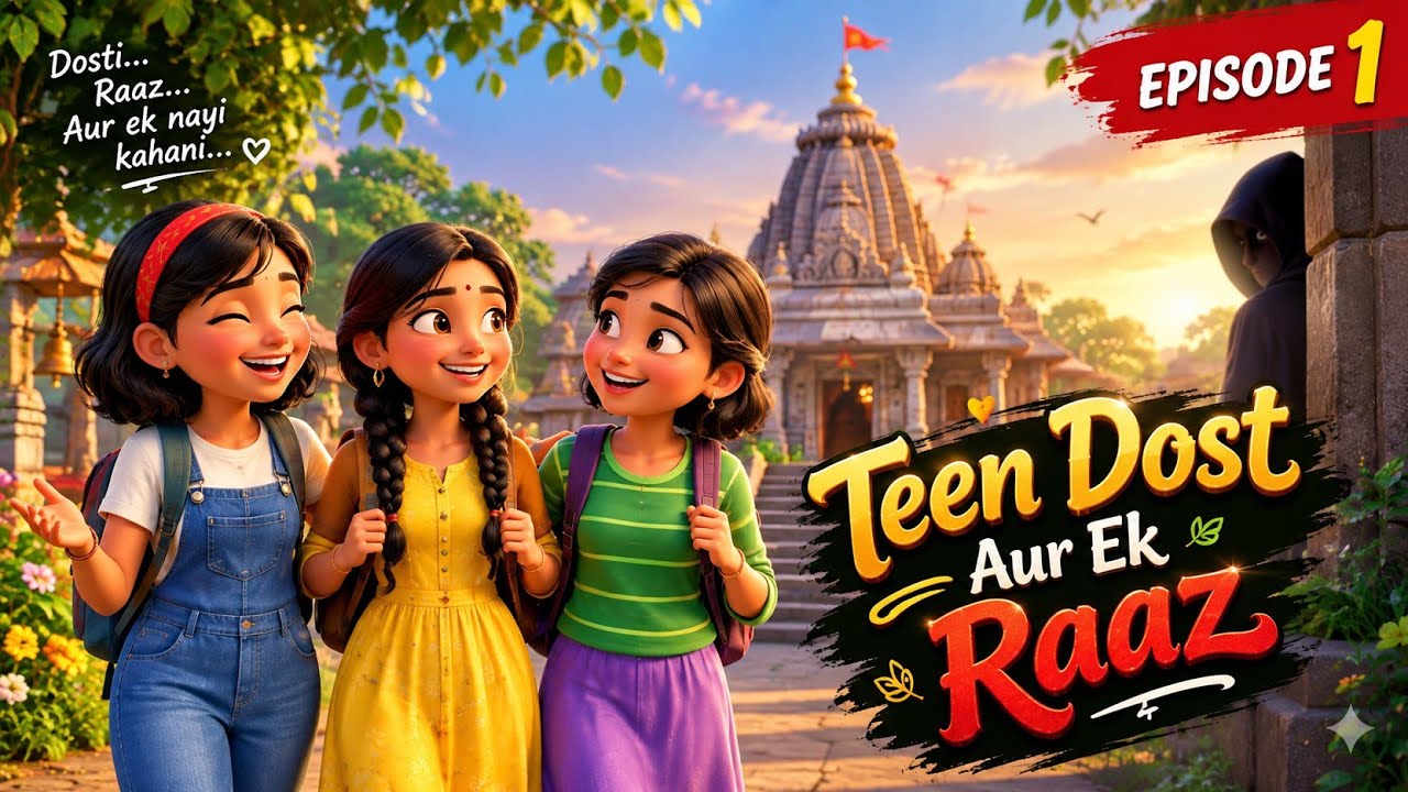 Teen Dost Aur Ek Raaz 😱 | Episode 1 | Kya Toot Jayegi Dosti?