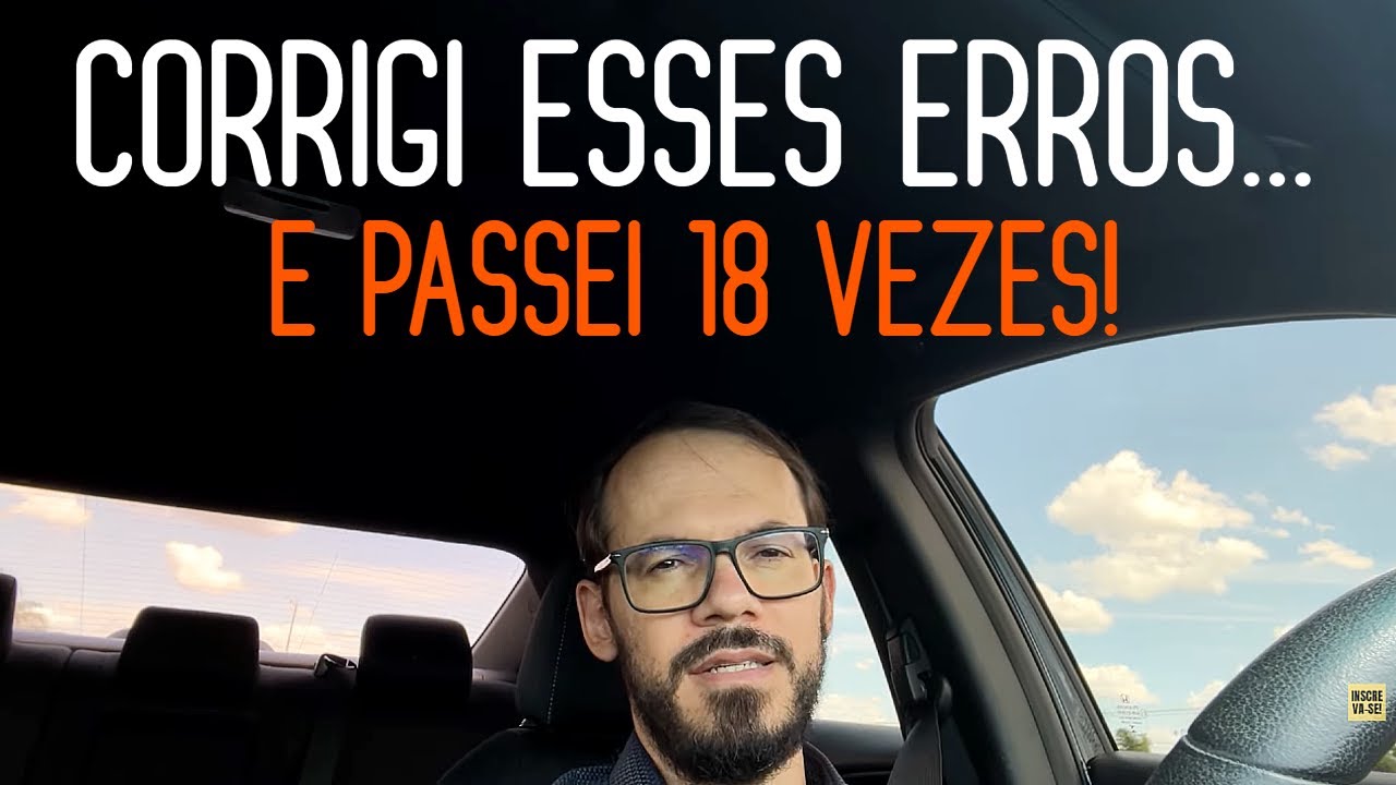 Erros dos Iniciantes (e tb veteranos) em Concursos Públicos.
