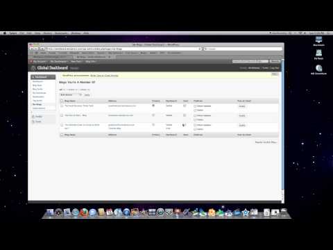 Wordpress Using Dashboard and My Account