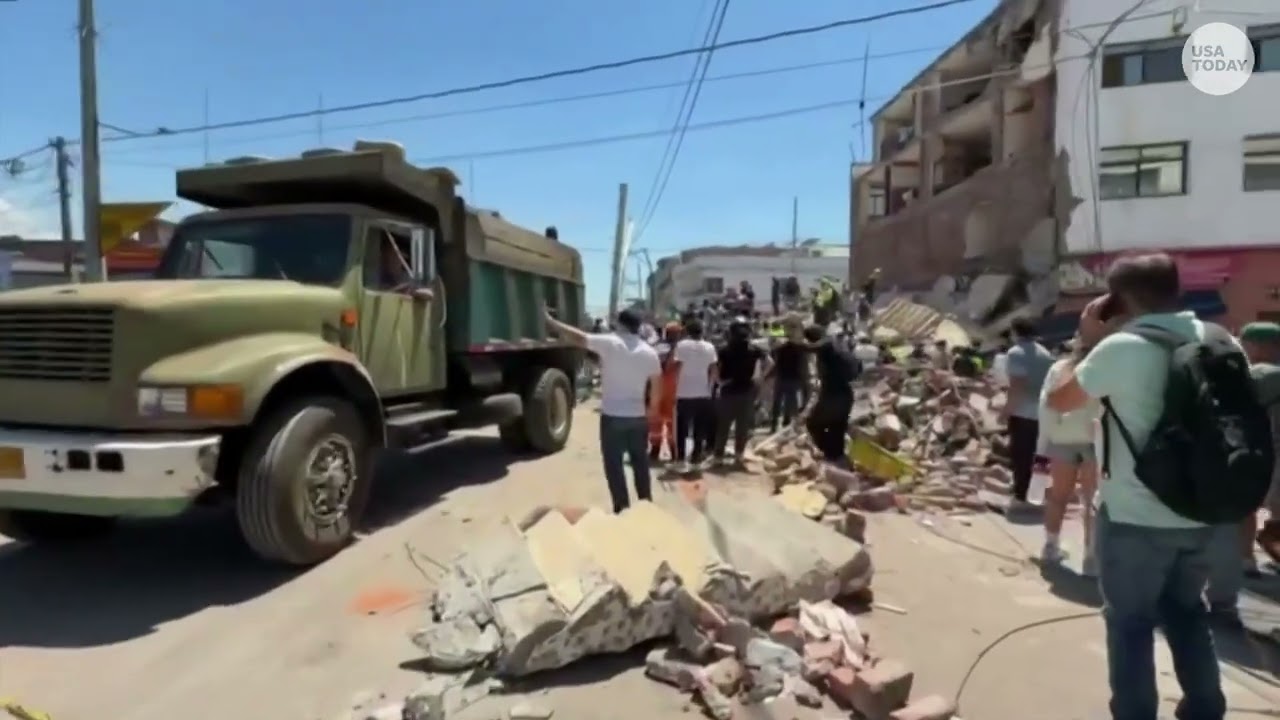 Colombia earthquake aftermath: Massive 7.4 magnitude quake reduces towns to rubble