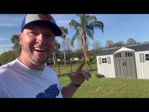 Lifetime 15x8 outdoor shed review