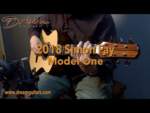 2018 Simon Fay Model One, The Tree Mahogany & Adirondack Spruce