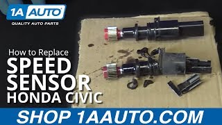 How to Replace Speed Sensor 01-05 Honda Civic