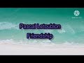 Pascal Letoublon Friendship