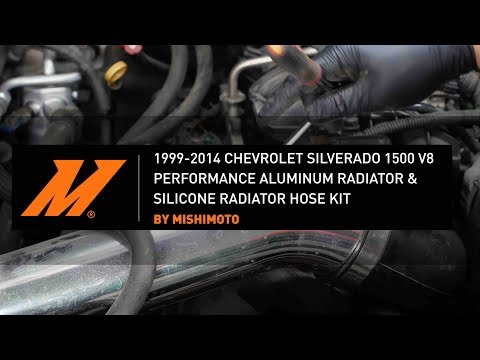 1999-2014 Chevrolet Silverado 1500 V8 Aluminum Radiator & Silicone Radiator Hose Kit