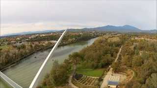 preview picture of video 'Sundial Bridge, Redding CA'