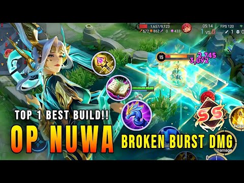 BROKEN BURST DAMAGE!! Nuwa Legendary Gameplay - Top 1 Best Build | Honor of Kings
