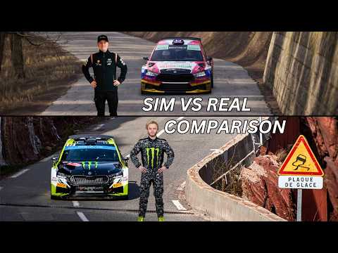 Thumbnail for How realistic is Assetto Corsa Rally? Onboard vs Oliver Solberg in Monte Carlo 0.3 update by rally