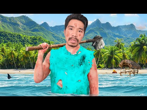 PHD | 24 Giờ Sinh Tồn Trên Đảo Hoang | 24 Hours Survival On A Deserted Island