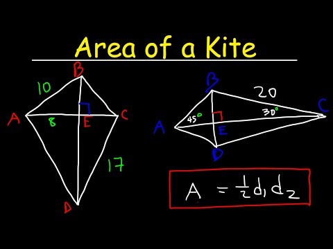 Area of a Kite Video