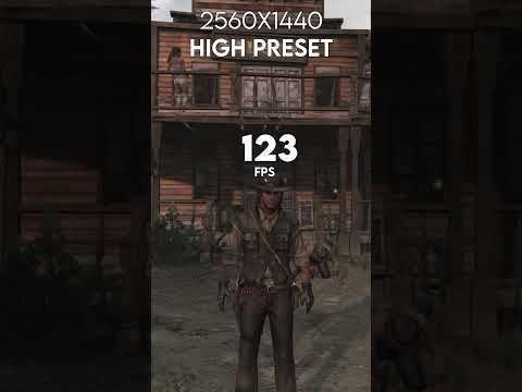 Red Dead Redemption 1 PC : Low vs Ultra Graphics (RTX 4060)