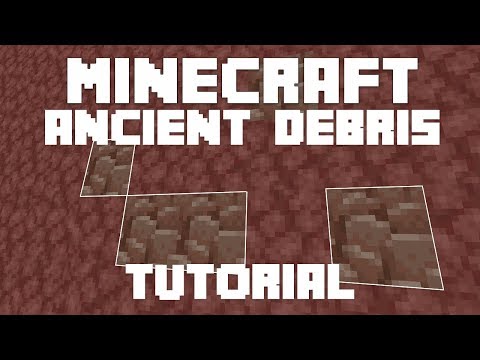 Minecraft: Ancient Debris Guide! (Minecraft 1.16...