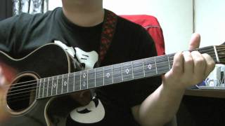 John Frusciante - Invisible Movement - acoustic guitar cover