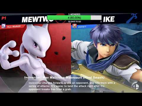 CWA Wifi Weekly 34 - All (Mewtwo) vs Skitsu (Ike) Losers Quarterfinals