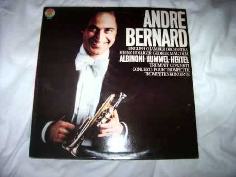 André Bernard "Trumpet Concerto E flat Major" (2. Mov.) Hummel