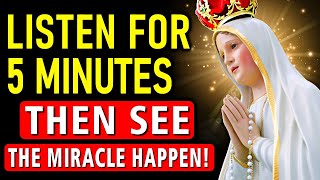 POWERFUL PRAYER TO OUR LADY OF FATIMA - ASK AND RECEIVE YOUR MIRACLE IMMEDIATELY