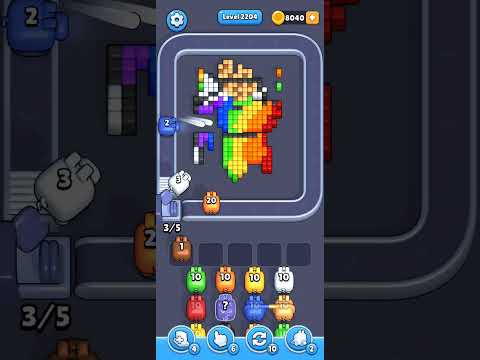 Pixel Flow Level 2204 Walkthrough