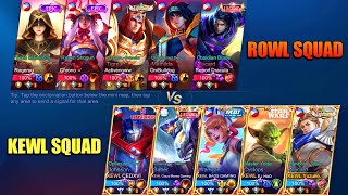 YUZUKE SQUAD (KEWL) VS DRACULA SQUAD (ROWL) |  WHO WILL WIN?! | (5vs5 Intense Match!🔥)
